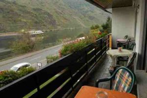 Boos Balkon Uitzicht